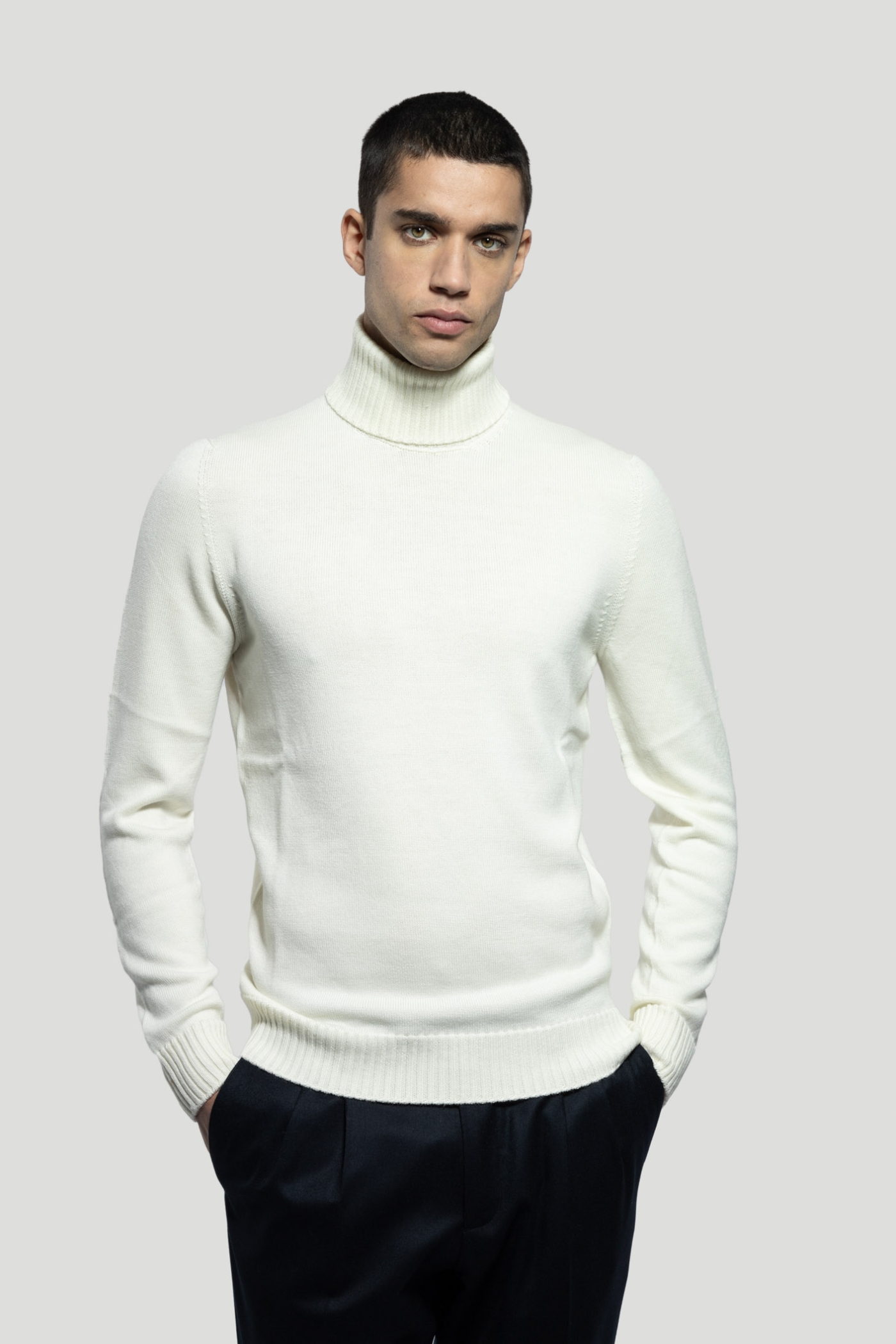 Wool Turtleneck Sweater