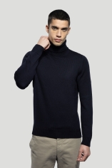 Wool Turtleneck Sweater