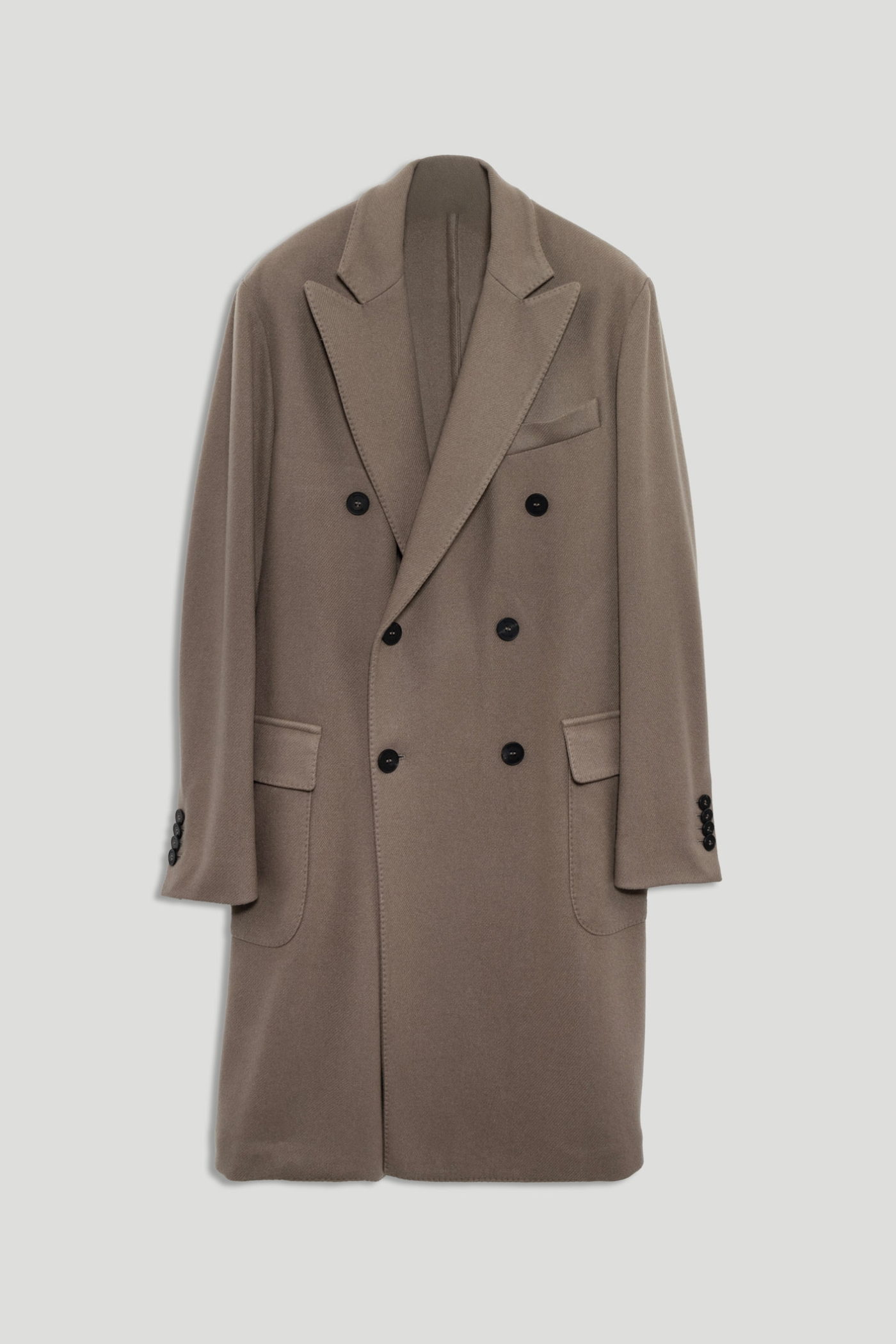 Cashmere Double-breasted Coat