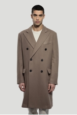 Cashmere Double-breasted Coat