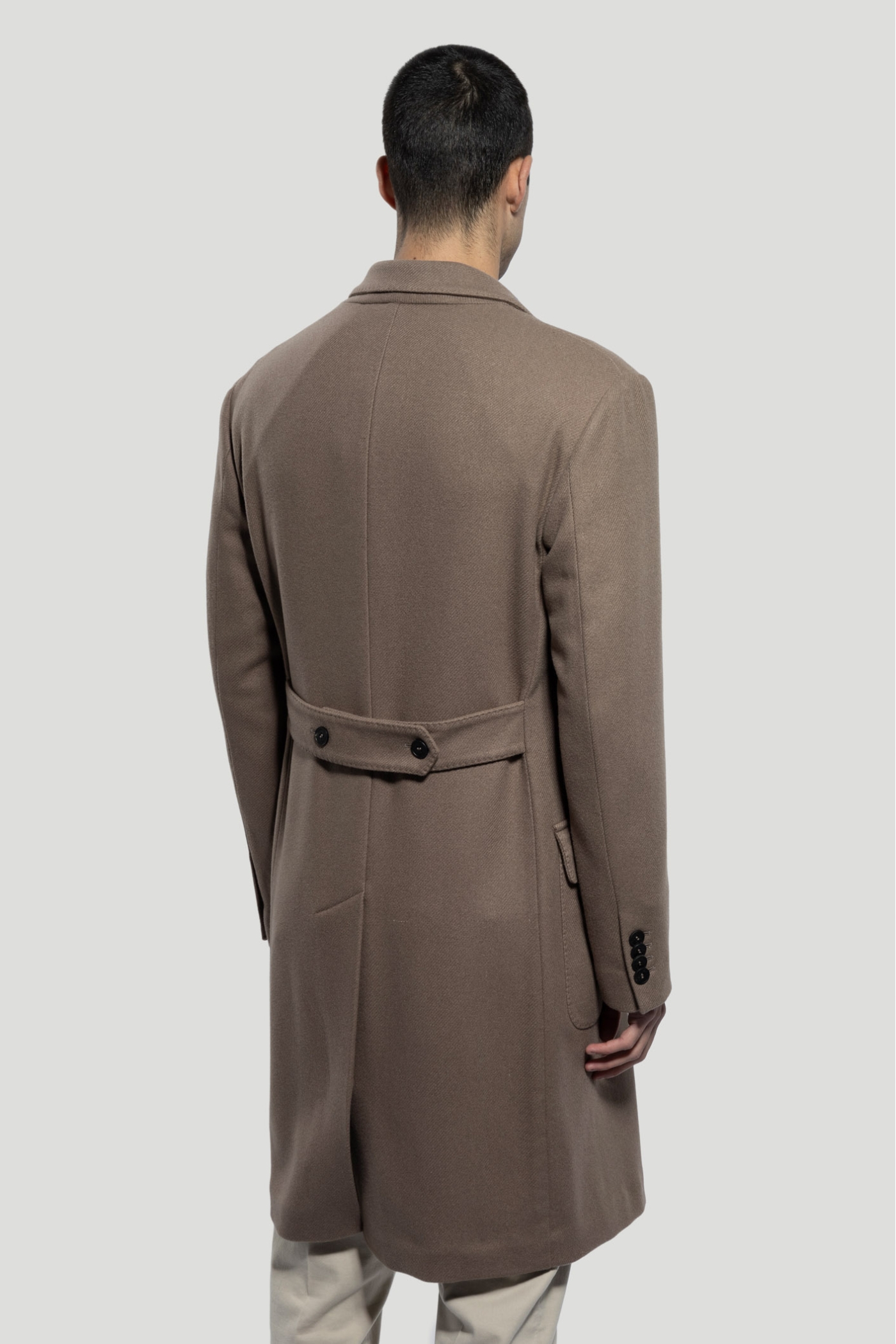 Cashmere Double-breasted Coat