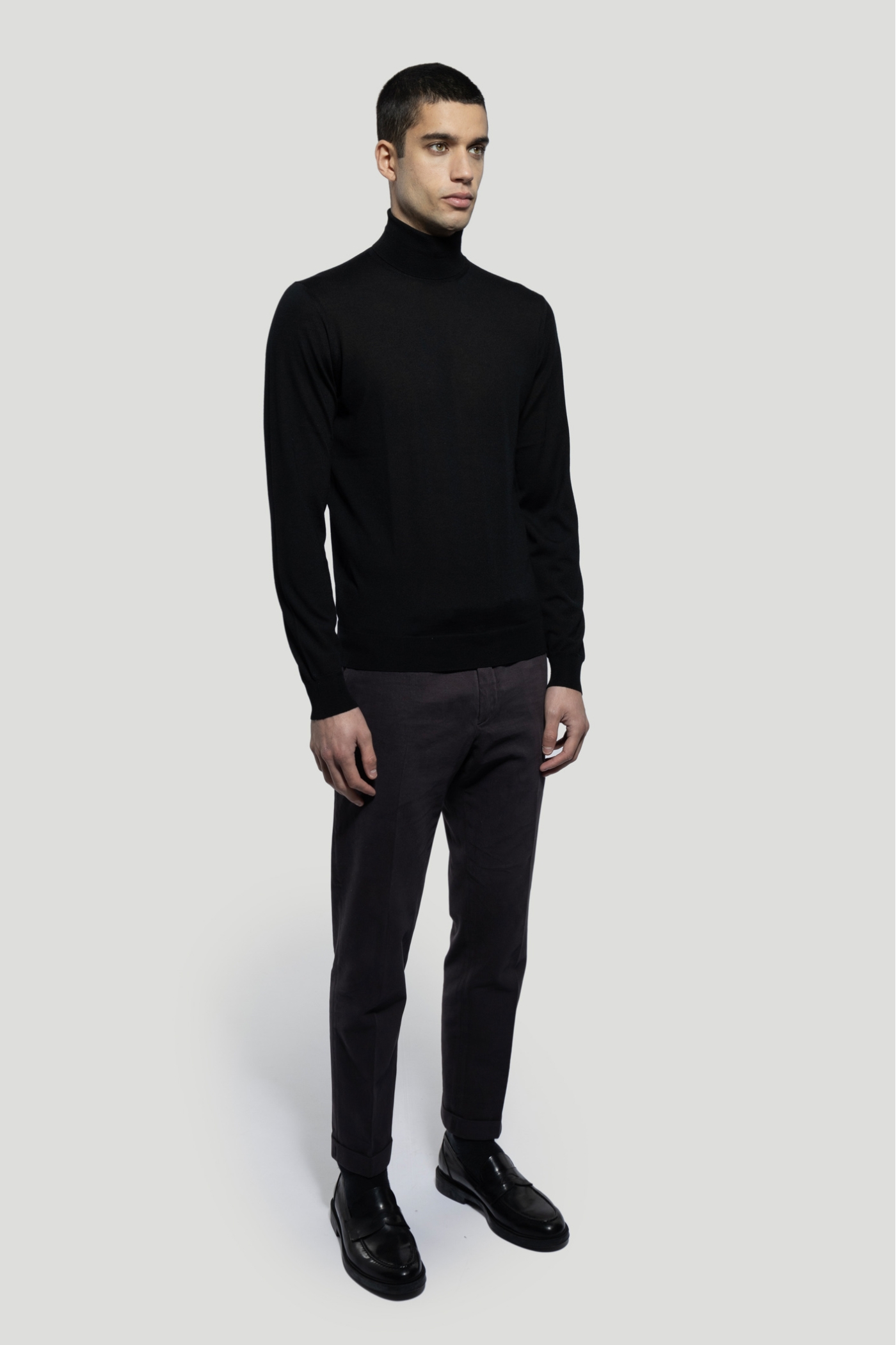 Wool Turtleneck Sweater