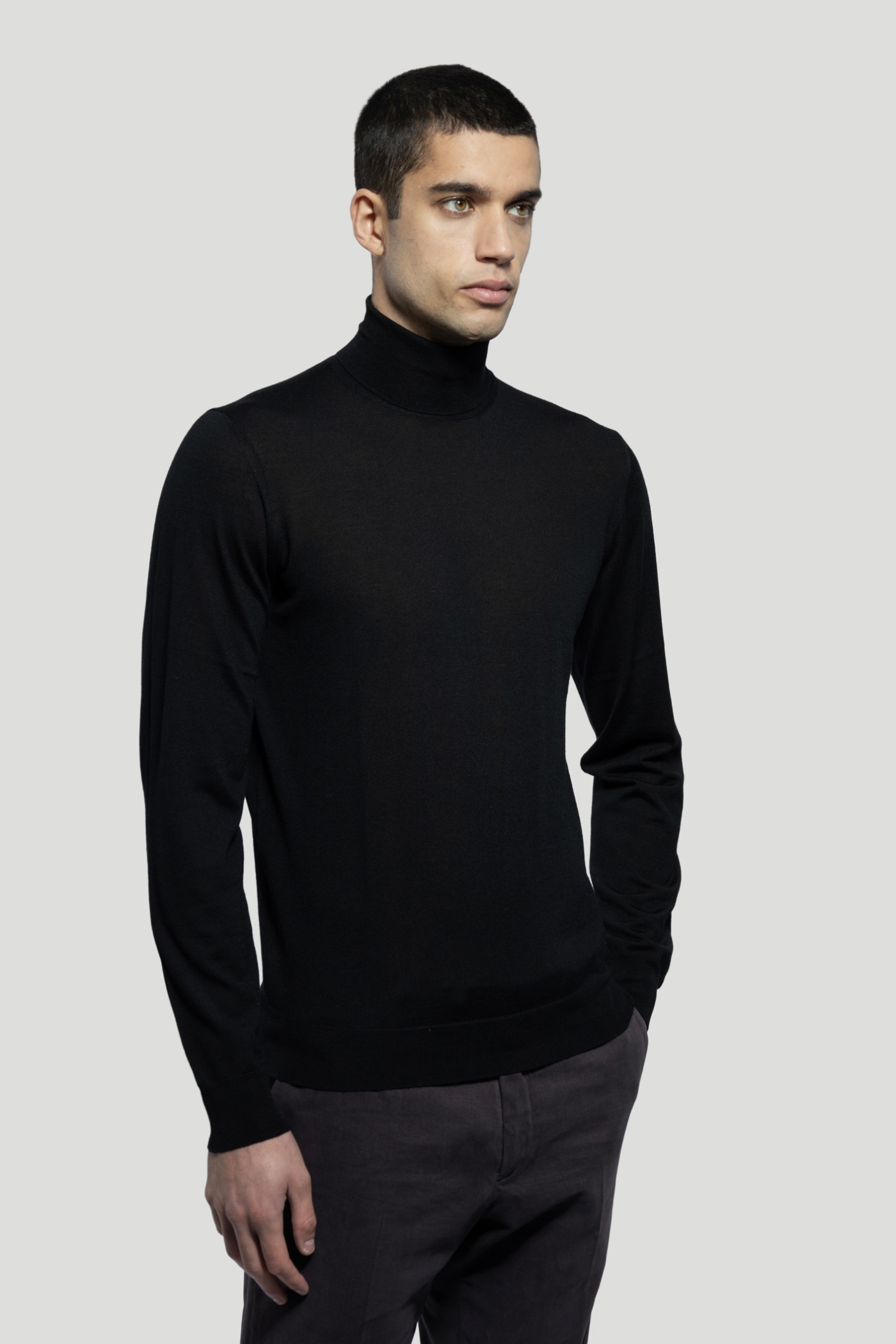 Wool Turtleneck Sweater