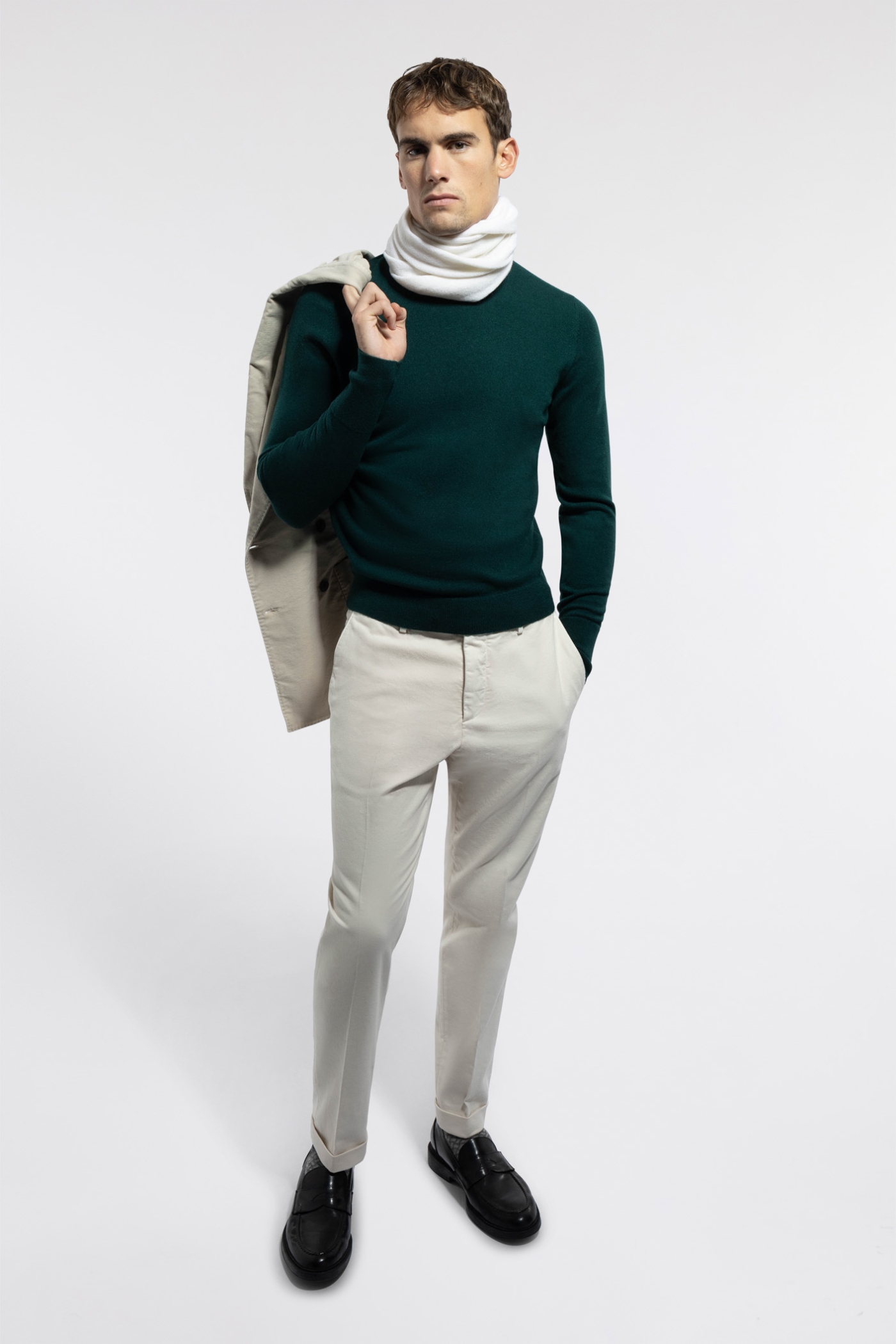 Maglia Girocollo in Cashmere