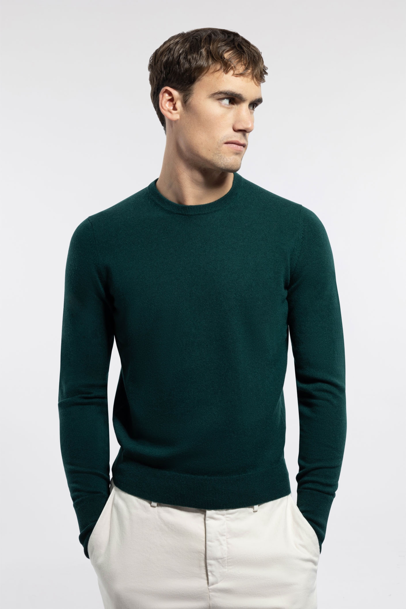 Maglia Girocollo in Cashmere