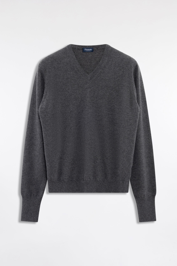 Maglia Scollo V in Cashmere