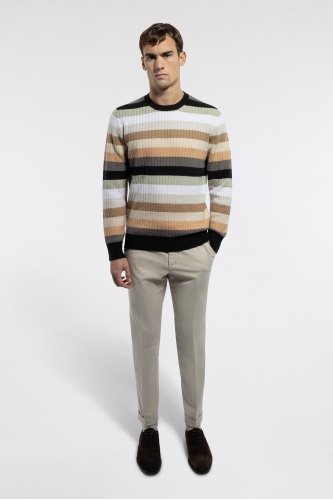 Maglia Girocollo Random Stripes