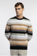 Maglia Girocollo Random Stripes